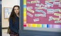 Katherine Langford as Hannah Baker in a scene from the series 13 Reasons Why on Netflix