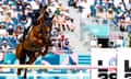 Chris Burton and Shadow Man only had their first competition together in March when British owner Ben Hobday, believing he had no realistic chance of making the Olympics himself amid huge competition in the UK, loaned the horse to his Australian friend for six months