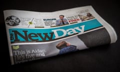 Trinity Mirror’s the New Day newspaper is to increase its cover price to 50p.