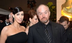 Sarah Silverman and Louis CK at the Oscars’ Governors Ball in 2016