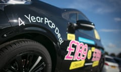 Concerns Grow Over Rising Levels Of Consumer Debt<br>WESTON-SUPER-MARE, ENGLAND - SEPTEMBER 14: New and nearly new cars are displayed for sale on a forecourt of a car dealership on September 14, 2017 in Weston-super-Mare, England. Over 80 percent of new cars in the UK are currently financed through personal contract plans (PCPs), which last year led to over £30bn in car loans. A number of economists have raised concerns that consumer debt levels in the UK are at a dangerously high level and fear it could help spark another credit-crunch financial crash, similar to what happened ten years ago in 2007. (Photo by Matt Cardy/Getty Images)