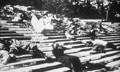 A scene from Battleship Potemkin (1925).