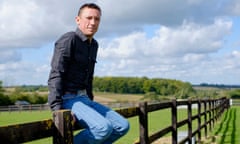 Frankie Dettori pictured at his home in Suffolk.
