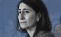 A composite image of Gladys Berejiklian