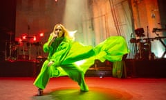 Roisin Murphy performing at the Brixton Academy in London, 2021.