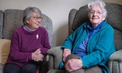 Gloria Calabrese and Bernadette O'Malley of the Faithful Companions of Jesus in London