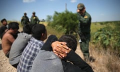 Customs And Border Protection Agents Patrol Near U.S.-Mexico Border. Photo by John Moore/Getty Images)