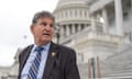 Joe Manchin outside congress