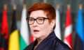 Australian Foreign Affairs Minister Marise Payne 