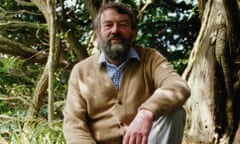 John Fowles at home in Lyme Regis, Dorset, in 1985.