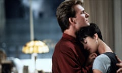 1990, GHOST<br>PATRICK SWAYZE &amp; DEMI MOORE Character(s): Sam Wheat, Molly Jensen Film ‘GHOST’ (1990) Directed By JERRY ZUCKER 13 July 1990 AFB4531 Allstar/PARAMOUNT (USA 1990) **WARNING** This Photograph is for editorial use only and is the copyright of PARAMOUNT and/or the Photographer assigned by the Film or Production Company &amp; can only be reproduced by publications in conjunction with the promotion of the above Film. A Mandatory Credit To PARAMOUNT is required. The Photographer should also be credited when known. No commercial use can be granted without written authority from the Film Company.