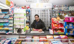 Mohammed Faz of Ashley’s News, Ilford