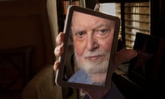 David Stratton at home in Leura in the Blue Mountains.