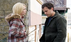 Michelle Williams and Casey Affleck in Manchester by the Sea.