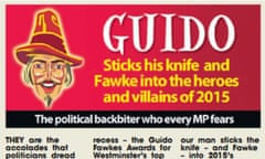 Guido Fawkes’s column in the Sun on Sunday