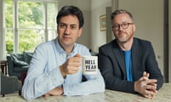 Ed Miliband and Geoff Lloyd