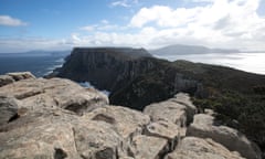 The Blade on Cape Pillar. Three Capes Lodge walk. Tasmania. Australia. 1 September 2018.