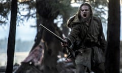 LIBRARY IMAGE OF THE REVENANT<br>Leonardo Dicaprio
Film: The Revenant 25 December 2015

Director: Alejandro Gonzalez Inarritu
25 December 2015
SAP61349
Allstar Picture Library/20TH CENTURY FOX
**Warning** 
This Photograph is for editorial use only and is the copyright of 20TH CENTURY FOX
 and/or the Photographer assigned by the Film or Production Company & can only be reproduced by publications in conjunction with the promotion of the above Film.
A Mandatory Credit To 20TH CENTURY FOX is required.
The Photographer should also be credited when known.
No commercial use can be granted without written authority from the Film Company.

Character(s): Hugh Glass