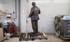 The Lenin statue due to be unveiled in Gelsenkirchen