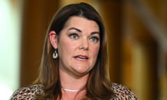 Australian Greens senator Sarah Hanson-Young