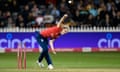 Freya Davies took three wickets for just two runs as England completed a 5-0 T20 series sweep over West Indies.