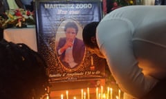 Journalists pay respects to their colleague Martinez Zogo