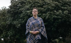 Heather Chaney poses for a portrait outside her house in Bellevue, Washington on Wednesday, March 25, 2020. Chaney is starting treatment on her cervical cancer amid the ongoing coronavirus pandemic.