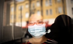 Yan Yu Lin poses for a portrait in front of her apartment building where she struggles with substandard plumbing in San Francisco’s Chinatown on August 2, 2021.