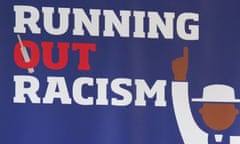 Cricket Scotland Running Out Racism branding