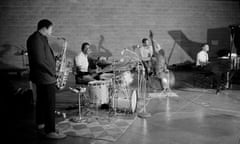 The John Coltrane quartet (from left): Coltrane, Elvin Jones, Jimmy Garrison, McCoy Tyner