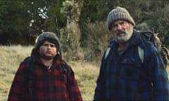 Sam Neill and Julian Dennison,  the central protagonists, in still image from the film.