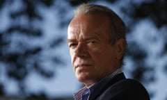 Martin Amis. photographed before speaking at the Edinburgh International Book Festival in Scotland on 24 August 2014.