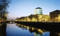 The Four Courts building in Dublin, which houses the Irish supreme court