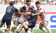 Japan tackle England