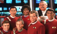 VARIOUS<br>No Merchandising. Editorial Use Only Mandatory Credit: Photo by SNAP/REX Shutterstock (390875fz) FILM STILLS OF ‘STAR TREK VI: THE UNDISCOVERED COUNTRY’ WITH 1991, JAMES DOOHAN, ENSEMBLE, KELLEY DeFORREST, WALTER KOENIG, NICOLAS MEYER, NICHELLE NICHOLS, LEONARD NIMOY, WILLIAM SHATNER, GEORGE TAKEI IN 1991 VARIOUS