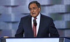 Democratic National Convention, Philadelphia, USA - 27 Jul 2016<br>Mandatory Credit: Photo by ddp USA/REX/Shutterstock (5799929b)
Former Congressman and Secretary of defense Leon Panetta speaks during the 2016 Democratic National Convention at Wells Fargo Center
Democratic National Convention, Philadelphia, USA - 27 Jul 2016