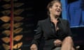 Tracey Emin at the Hay festival