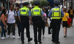 Gardaí on patrol in Dublin