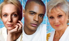 Amanda Abbington, Layton Williams and Angela Rippon