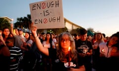 FILES-US-POLITICS-GUNS-STUDENTS-FLORIDA<br>(FILES) In this file photo taken on February 15, 2018 Mourners stand during a candlelight vigil for the victims of Marjory Stoneman Douglas High School shooting in Parkland, Florida. - On Valentine’s Day of 2018, a 19-year-old armed with a military-style assault rifle walked into his old high school in Parkland, Florida and slaughtered 17 people. That spasm in America’s epidemic of gun violence gave new impetus the debate on controlling firearms, prompting marches across the country and a fresh round of hand-wringing in cable news studios. (Photo by RHONA WISE / AFP)RHONA WISE/AFP/Getty Images