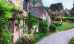 Bibury, Cotswold, Gloucestershire, England.