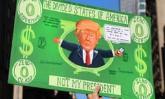 A Donald Trump poster