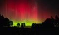 The southern lights were also seen over southern parts of Australia, including in parts of Victoria and Tasmania