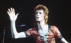 ‘You couldn’t take your eyes off him’ … Bowie performing as Ziggy Stardust in 1973.