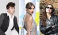 Composite: Charlie Puth, Taylor Swift and Olivia Rodrigo