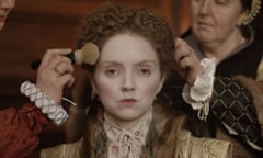 ‘Her life was so peculiar’ … Lily Cole as Elizabeth I.