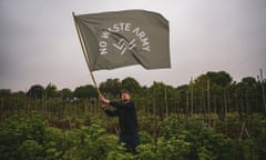 Thibaud van der Steen, co-founder of No Waste Army, says Dutch farmers are struggling in the face of extreme weather.