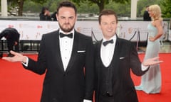 Virgin TV BAFTA Television Awards - VIP Arrivals<br>LONDON, ENGLAND - MAY 14: (L) Ant and Dec attend the Virgin TV BAFTA Television Awards at The Royal Festival Hall on May 14, 2017 in London, England. (Photo by Dave J Hogan/Dave J Hogan/Getty Images)