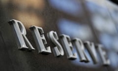 Reserve Bank of Australia (RBA) signage in Sydney, Friday, Oct. 30, 2015. (AAP Image/Joel Carrett) NO ARCHIVING