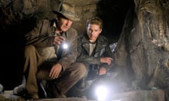 Harrison Ford and Shia LaBeouf in 2008’s Indiana Jones and the Kingdom of the Crystal Skull.